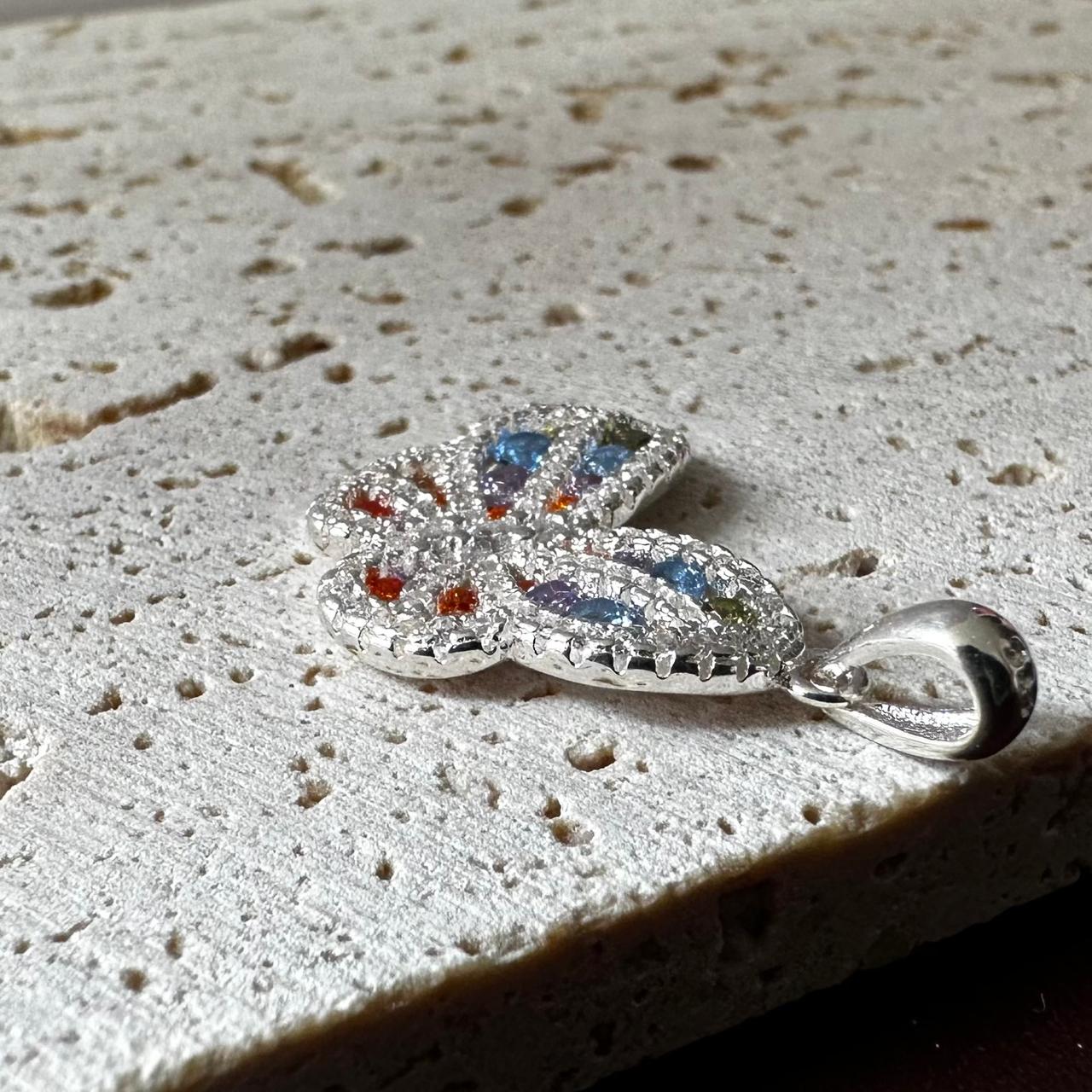 Dije Mariposa de Colores
