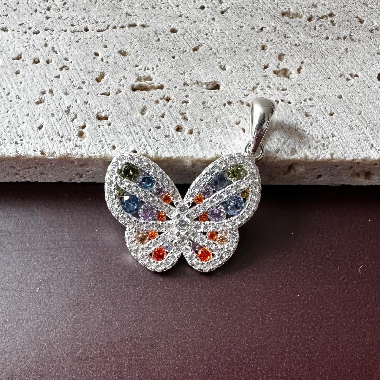 Dije Mariposa de Colores
