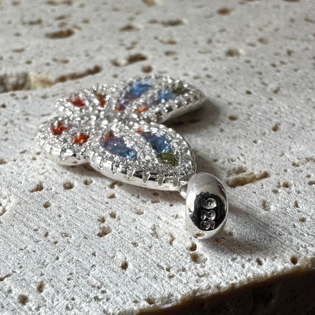 Dije Mariposa de Colores