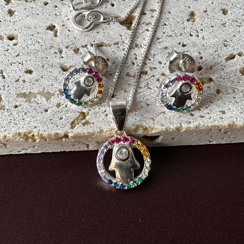 Set Hamsa Arcoíris