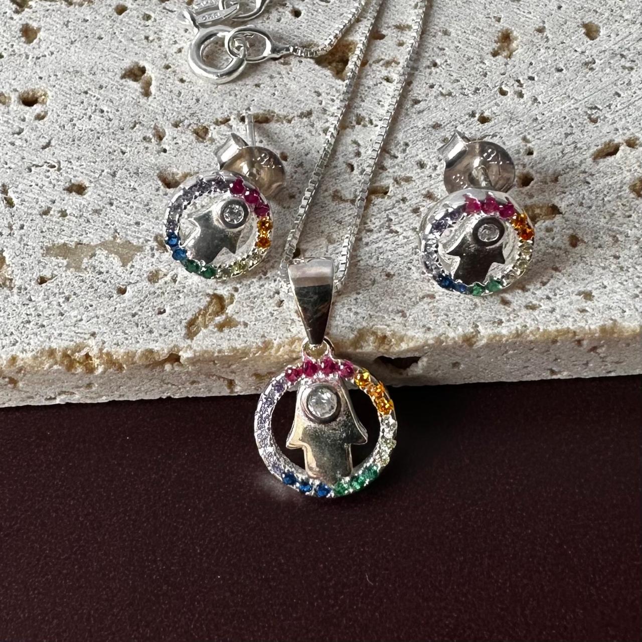 Set Hamsa Arcoíris