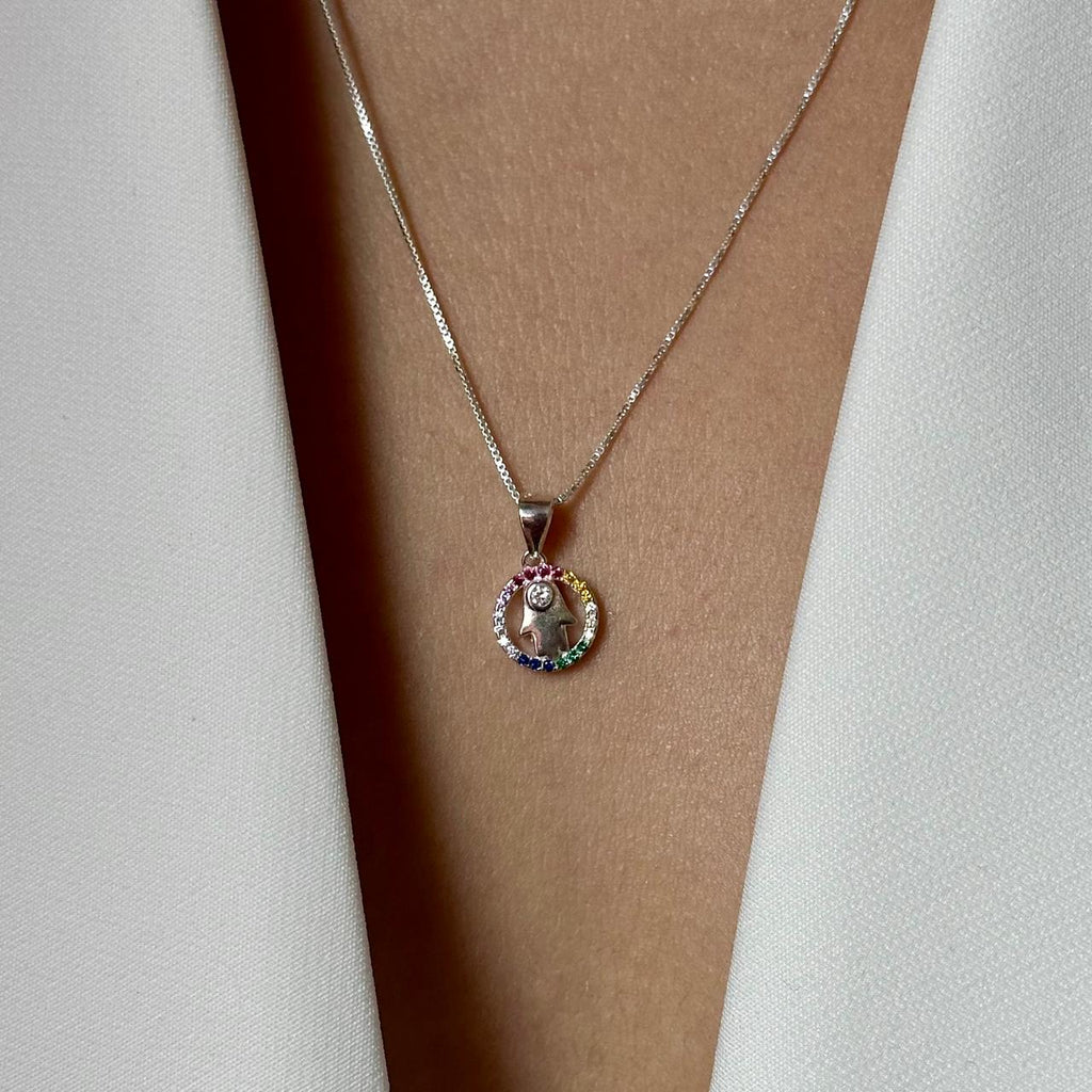 Set Hamsa Arcoíris